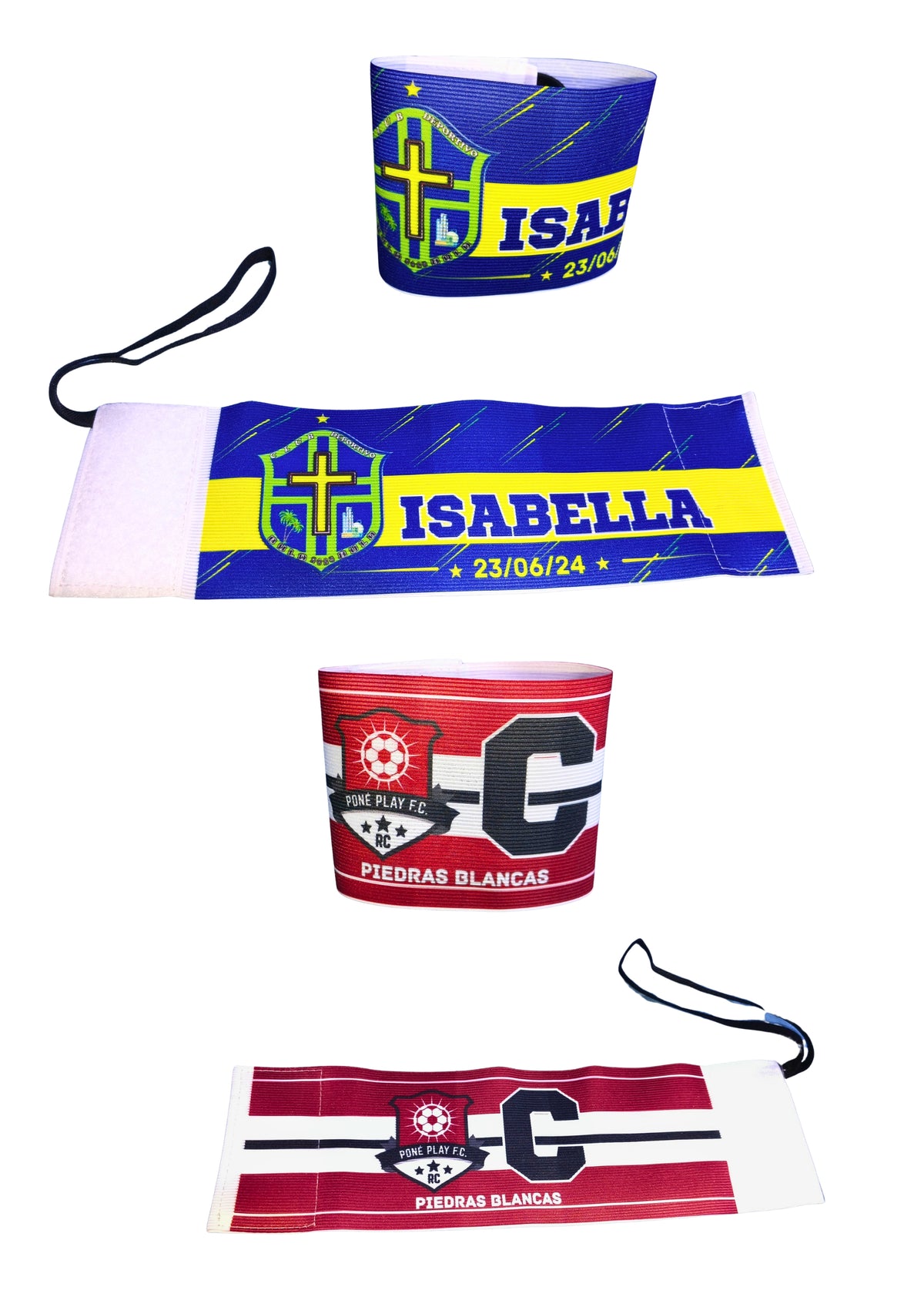 Brazalete de capitan personalizado